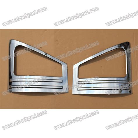 Truck Spare Body Parts For Isuzu Npr150 Chrome Corner Lamp Cover China Isuzu And Isuzu Parts