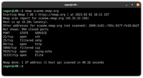 Ejemplos De Comandos Nmap En Linux