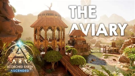 Epic Aviary Build On Scorched Earth ARK Survival Ascended YouTube