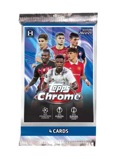 Topps Chrome Uefa Club Competitions Soccer Hobby Pac