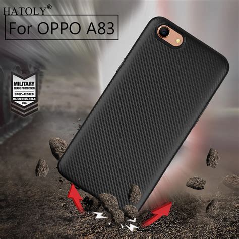 Buy Hatoly Cover Oppo A83 Case Oppo A83 Soft Rubber Silicone Armor Protective