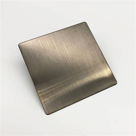 Golden HL Stainless Steel Sheets 304 316 Stainless Steel Hairline Sheet