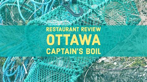 Captains Boil Seafood Restaurant Review Ottawa Youtube