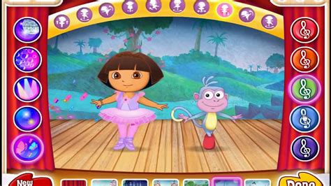 Dora The Explorer Games Ballet Adventure Game Video Dailymotion