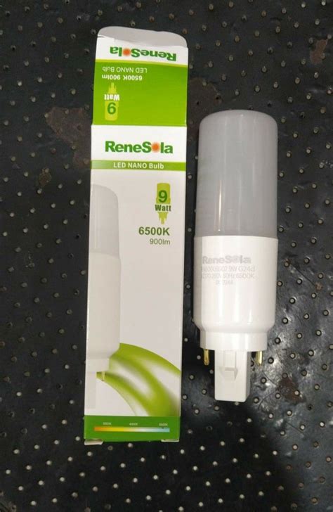 Plastic RENESOLA 9W 6500K LED NANO BULB For Home White At Rs 200