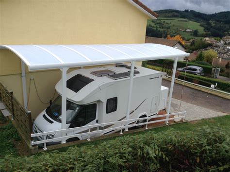 Abri Camping Car Alu Blanc En 2020 Abri Camping Car Carport