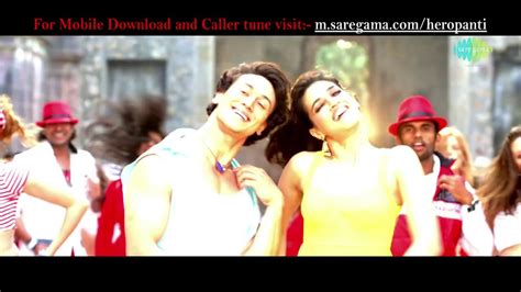 Whistle Baja Heropanti Video Song Tiger Shroff Kriti Sanon