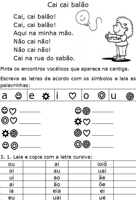 Alegria De Aprender Na Educação Infantil Encontro VocÁlico C5D