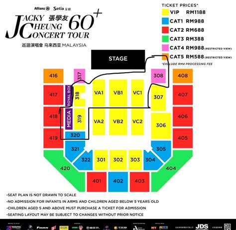 Vb Jacky Cheung Malaysia Concert Any Date Tickets Vouchers