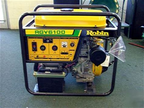 Robin Subaru Rgv Generator Hp Watts Mint