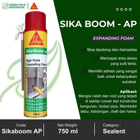 Jual Sika Sika Boom Ap Polyurethane Foam Sikaboom Ap Foam Bahan