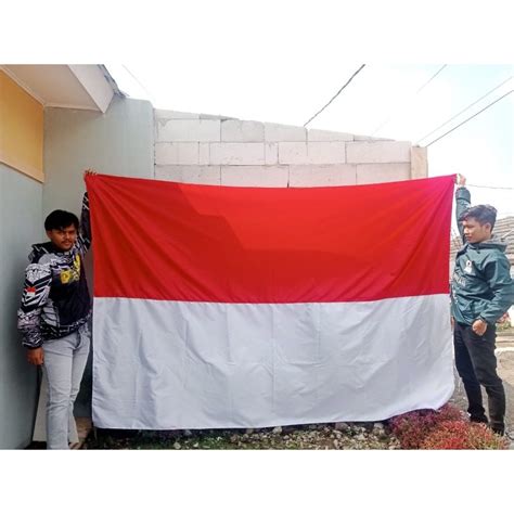 Jual BENDERA MERAH PUTIH 2X3 METER Shopee Indonesia