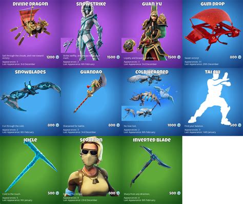 Fortnite Calendar Item Shop Celka Madelyn