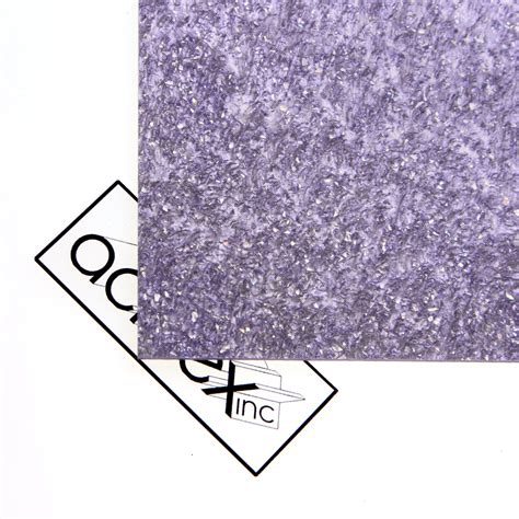 Acriglas Lavender Pearl Glitter Acrylic Sheet Acrilex