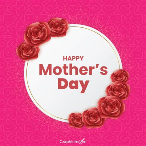 Happy Mothers Day Greetings Cards Templates Download In Vector Format