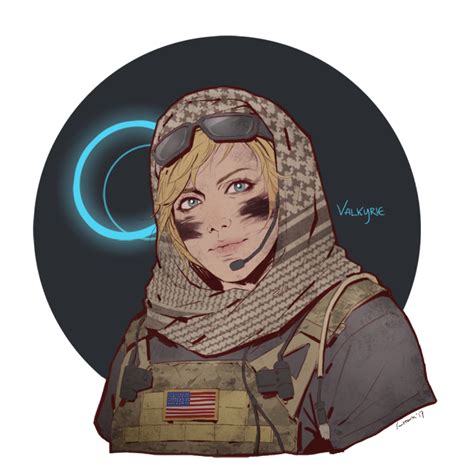 Valkyrie By Cpt Sunstark On Twitter Rainbow Six Siege Art Rainbow