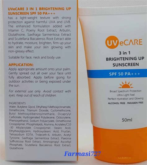 Uvecare In Sunscreen Kepong Kuala Lumpur