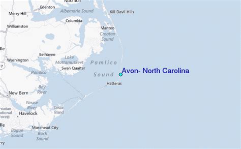 Avon, North Carolina Tide Station Location Guide