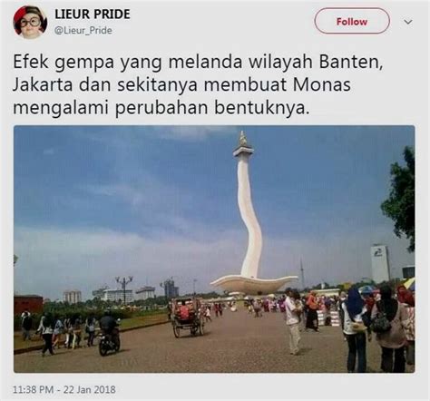 Gempa Jakarta Banten Pantaskah Mengirim Meme Lelucon Dan Hoaks Saat