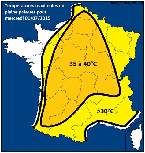 Très Forte Vague De Chaleur Chaleur Canicule Orages Bulletins Spéciaux Infoclimat