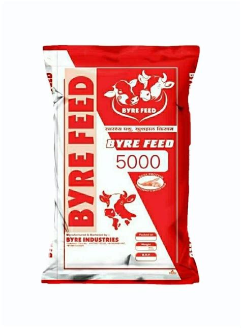 Granule Byre 5000 Cattle Feed Packaging Type HDPE Bag 50 Kg At