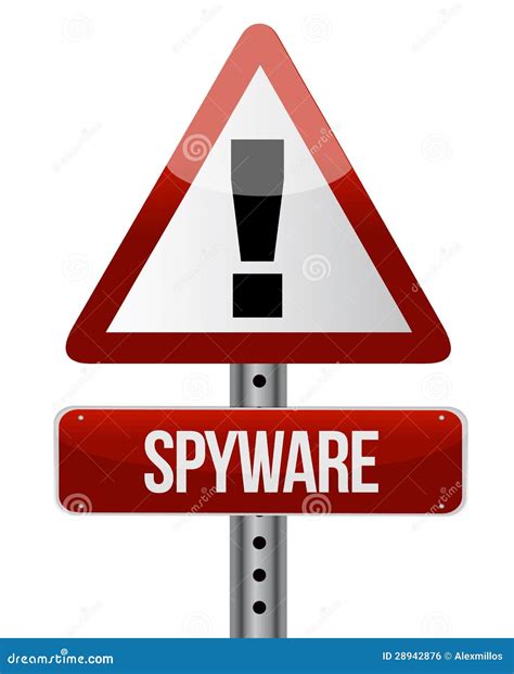 Spyware Sign Stock Illustration Illustration Of Isolation 28942876