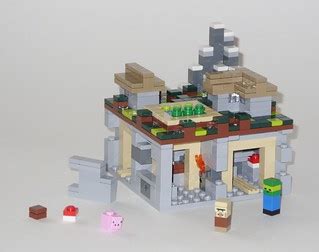 Review 21105 Minecraft Micro World The Village Brickset LEGO Set