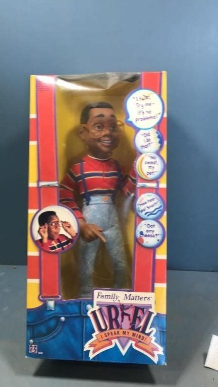 Family matters Urkel doll | Live and Online Auctions on HiBid.com