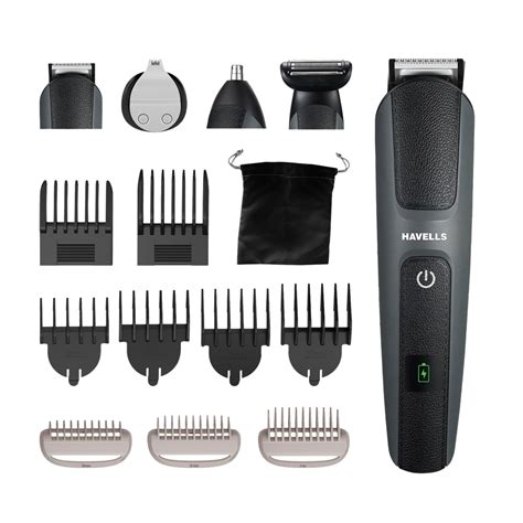 Buy Havells Super 15 In 1 Rechargeable Cordless Grooming Kit For Hair