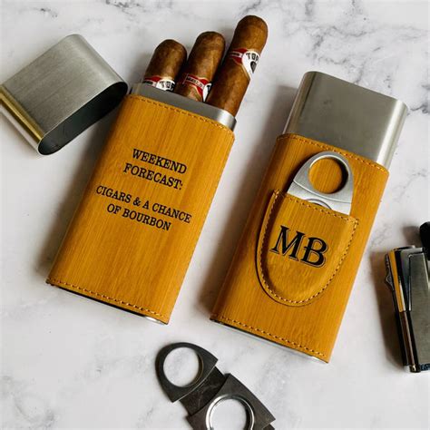 24 Leather Cigar Cases To Protect Your Precious Smokes Groovy Guy Ts