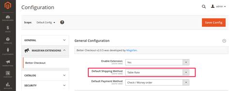 How To Set Default Shipping Method In Magento 2