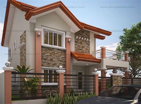 2 storey house design with floor plan in the philippines Lantai ...