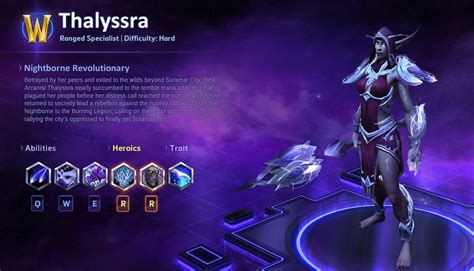 Heroes Of The Storm Build Concept Thalyssra Heroesfire