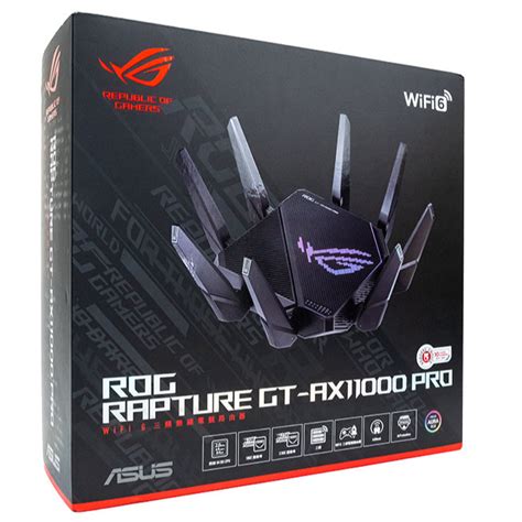 Asus Rog Rapture Gt Ax Pro Tri Band Wifi Gaming Router G