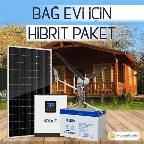 Hibrit Paket Watt Solar Ve Watt R Zgar T Rbini Paketi