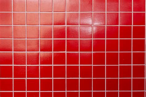 Premium Photo Red Tiles Background And Texture