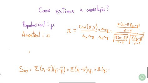 O Coeficiente De Correlação De Pearson Librain