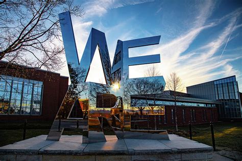 We Are Statue At Penn State University Photograph By Eldon Mcgraw