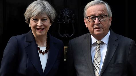 Ablauf Des Brexit Theresa May Trifft Jean Claude Junker Euronews