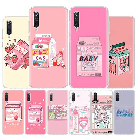 Funda De Teléfono Japonesa Kawaii Para Xiaomi Redmi Note 10 11 10s 9s 8t 9t 9a 9c 9 Pro