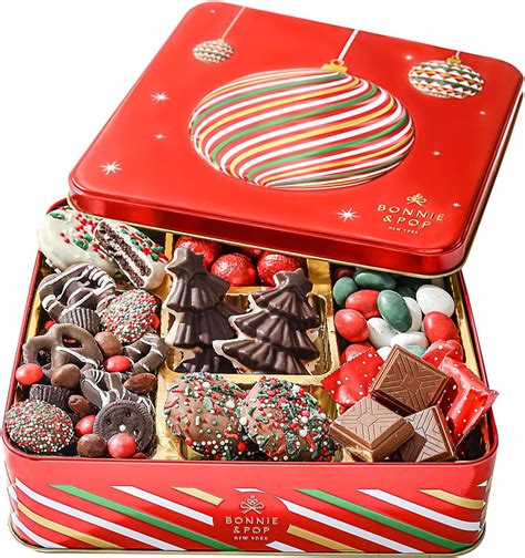 Chocolate T Basket Tins T Box Gourmet Candy Basket Holiday Chocolates