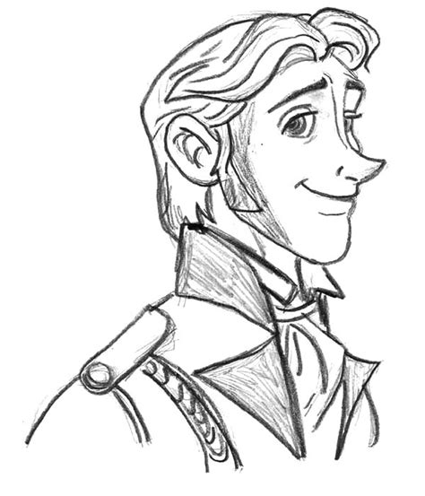 Frozen Hans Drawing