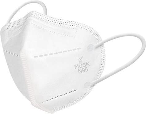 Musk FFP2 N95 5 Katlı Meltblown Ultrasonik 10 lu Koruyucu Maske