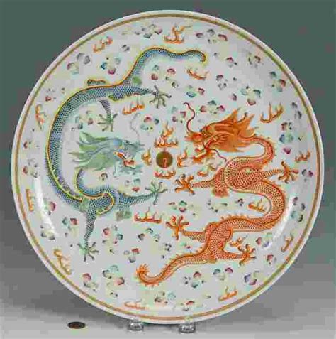 Chinese Famille Rose Porcelain Dragon Charger May 18 2013 Case Antiques Inc Auctions