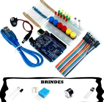 Kit Arduino Uno Smd R Iniciante Arduxop