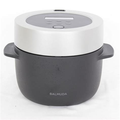 Balmuda The Gohan K03a Bk 電気炊飯器 3合炊き バルミューダ ザ ゴハン ブラック 本体 023451 リ