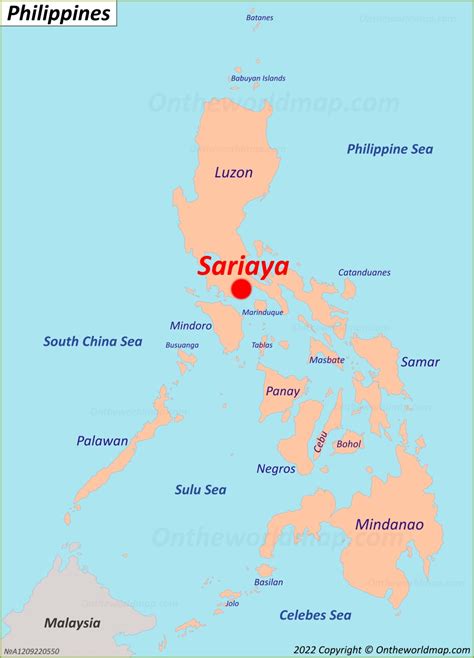 Sariaya Quezon Map