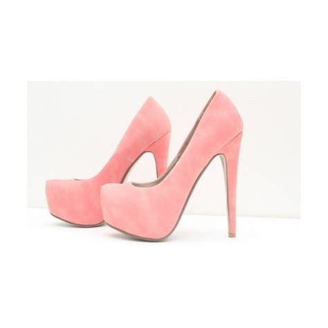 Adorable Pastel Pink Heels Via Polyvore Featuring Shoes Pumps Pastel