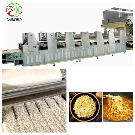 2023 Complete Fried Instant Noodles Line Process Installation And