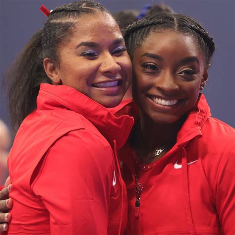 Photos from Simone Biles and Jordan Chiles' Friendship